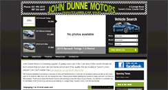 Desktop Screenshot of johndunnemotors.ie